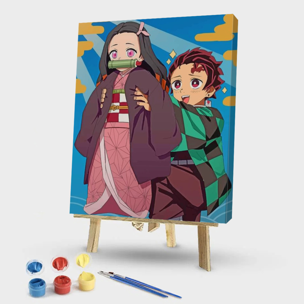

40*50CM - Paint By Numbers - Demon Slayer, 501 Original