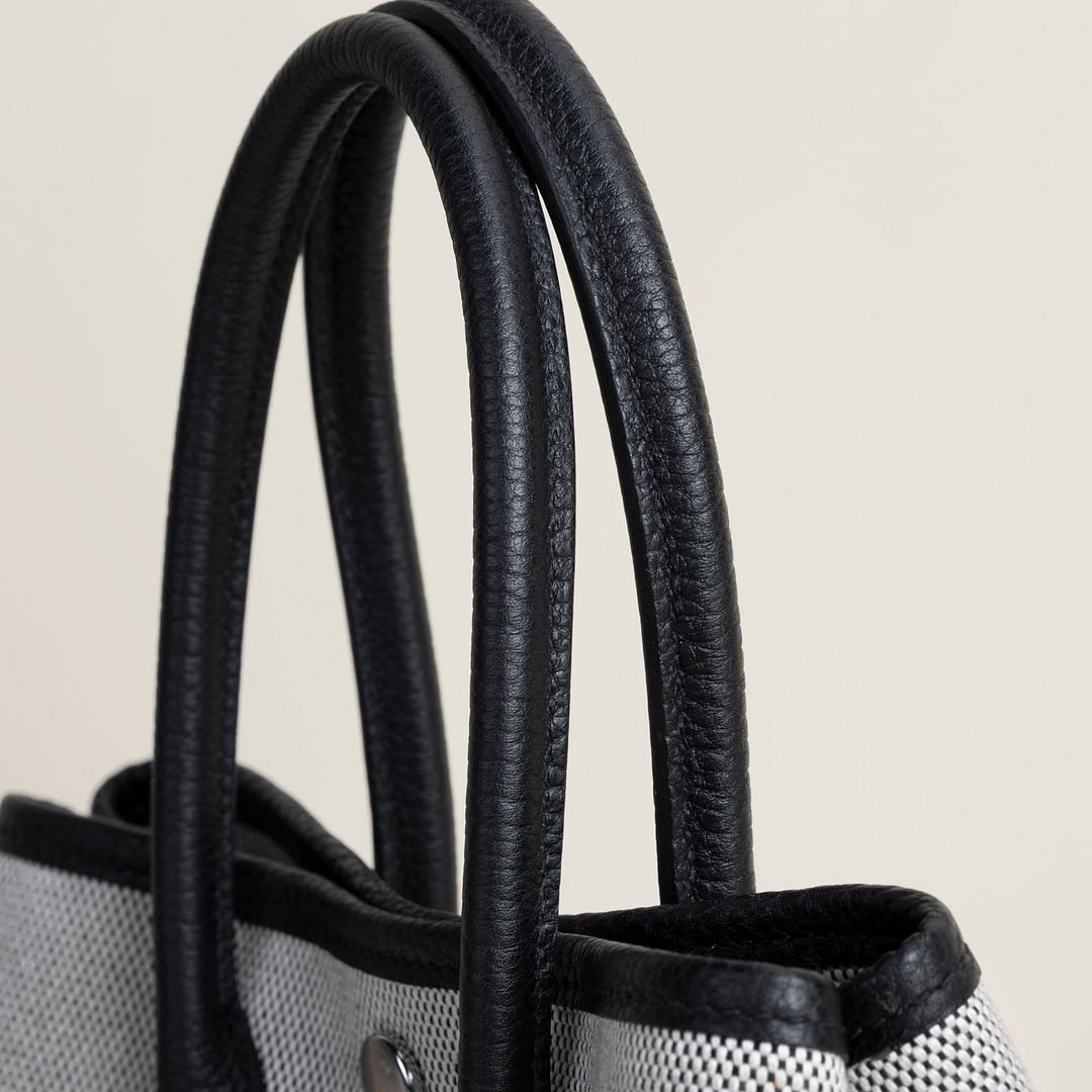 Mini Garden Party 89 Noir Negonda/Toile PHW 