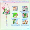 2pcs Flower Bird Diamond Painting Double-sided Crystal Window Suncatcher Craft Set Birthday Gifts Home Garden Decor Hanging Kit
