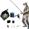 Underwater Fishing Camera 4.3 Inch Video Fish Finder Night Vision Waterproof