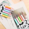 12PCS Random Mixed 0.38mm Color Gel Pen School Opens Season Student Office Cute Stationery Gift