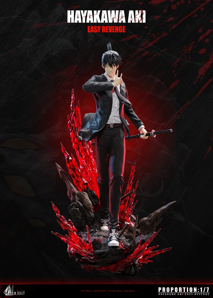 aki PG Studio X Dazzle Studio - Hayakawa Aki Chainsaw Man 1/6 Statue(GK)