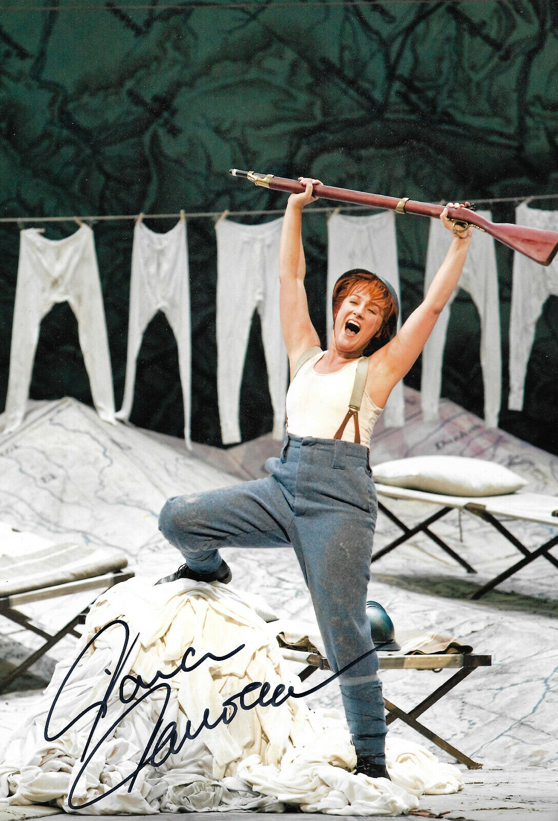 Diana Damrau Opera signed 8x12 inch Photo Poster painting autograph