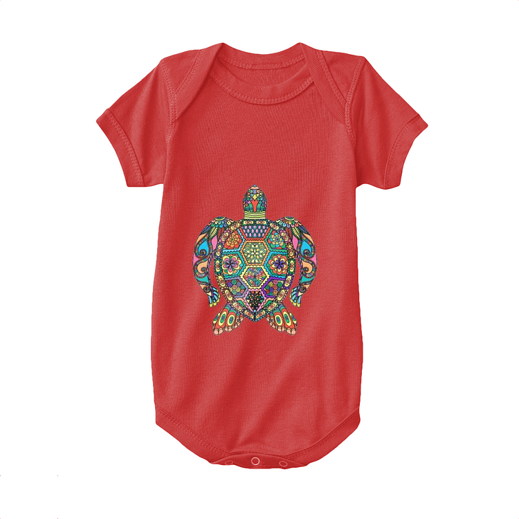 The Colorful Turtle, Turtle Baby Onesie