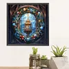 Christmas Wreath-Paint by Numbers Acrylic Painting 40*40CM