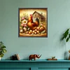 Diamond Painting-DIY Full Round Drill Farm Rooster