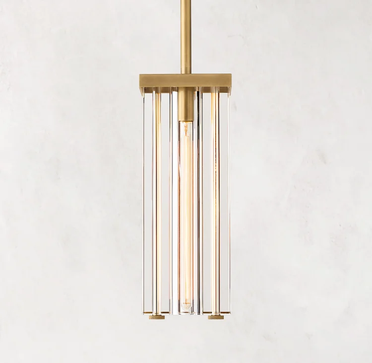 Saviles Square Pendant Light 14"H Vjlight