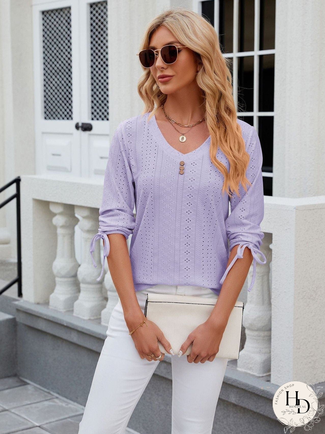 Versatile Knit Mock Neck T-Shirt
