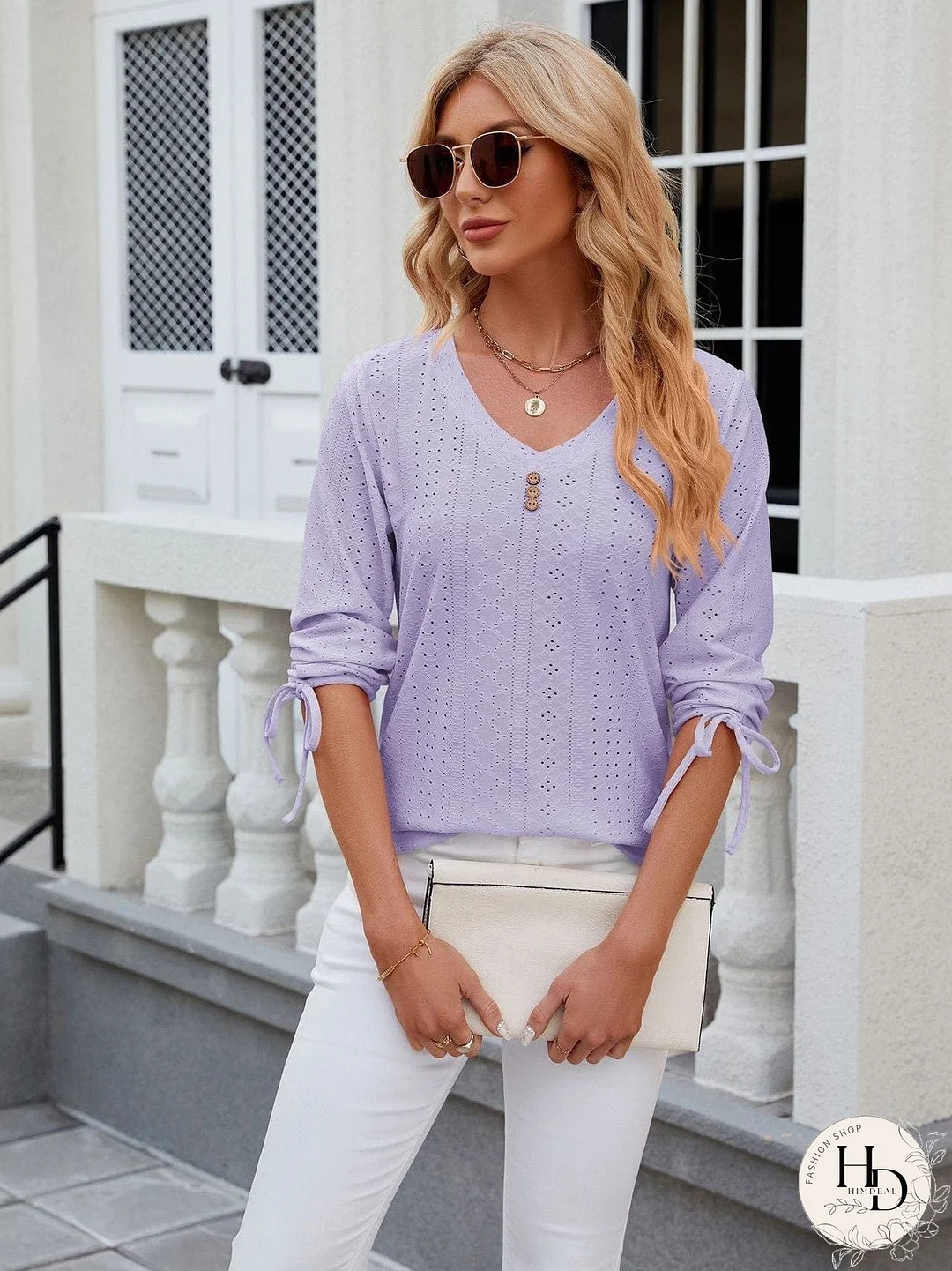 Versatile Knit Mock Neck T-Shirt