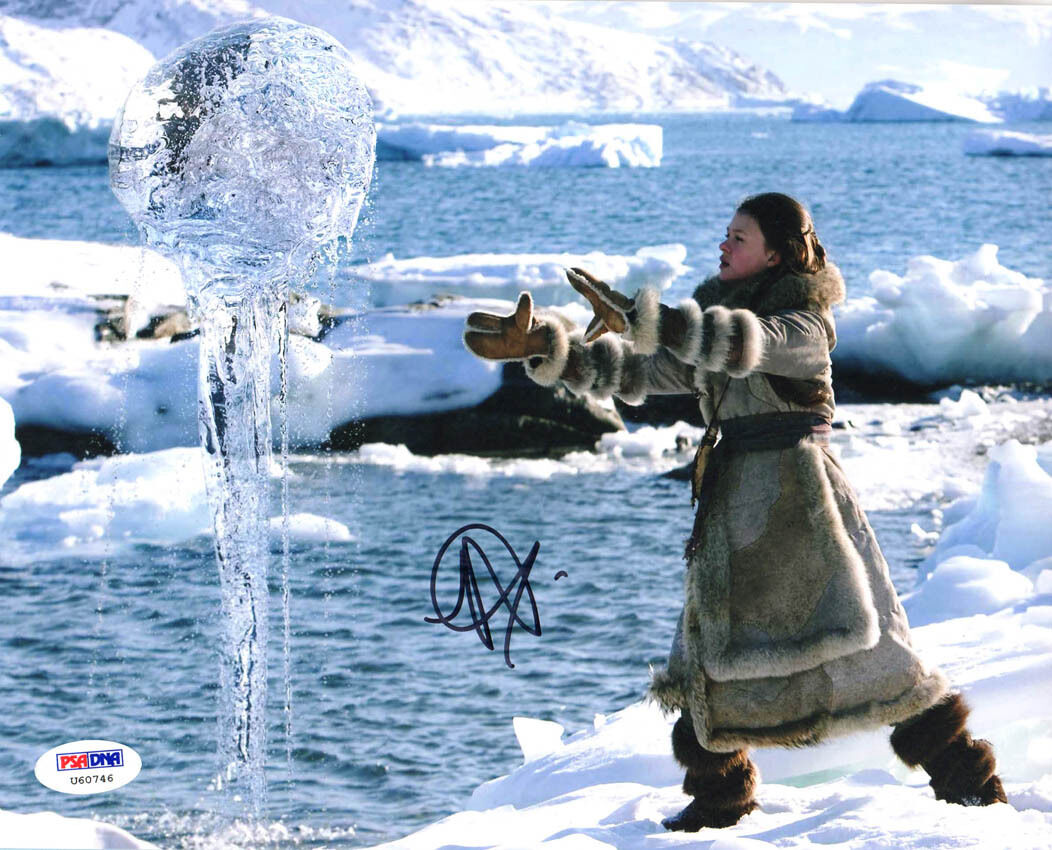 Nicola Peltz SIGNED 8x10 Photo Poster painting Katara The Last Airbender PSA/DNA AUTOGRAPHED