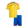 Colombia Home World Cup Kids Soccer Jerseys Kit 2026