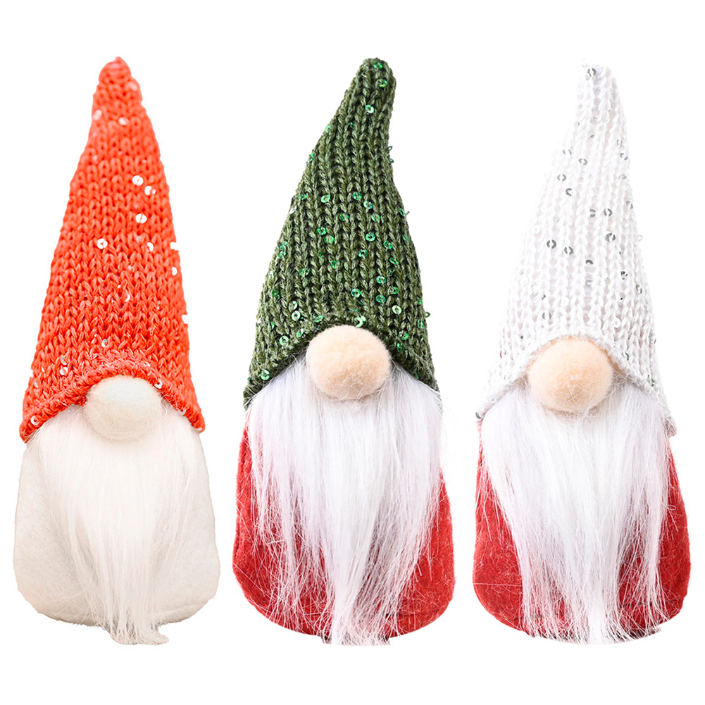 

Merry Christmas Home Decor Santa Claus Ornament Tree Pendant Cute Doll Toys, Red, 501 Original