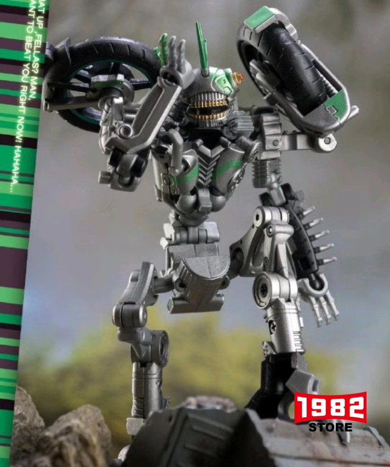 MOHICAN TC 01 Junkion Transformers Action Figure Reprint Collectible Model Toy Hobby Gift for G1 Fans Adults Premium Quality