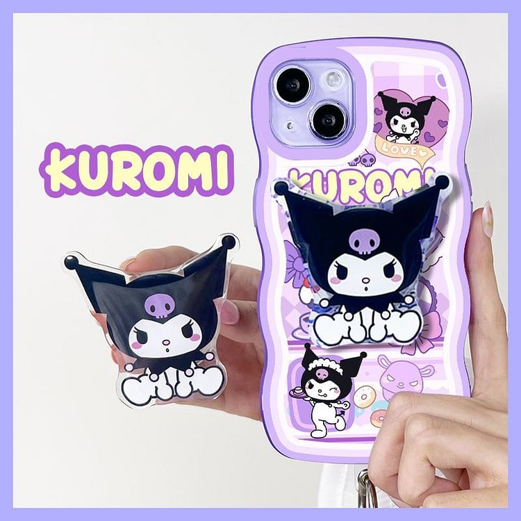 Kawaii Kuromi & Cinnamon Phone Case For Iphone weebmemes