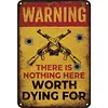 (Multi Style)Warning - Vintage Metal Signs - 30*40cm