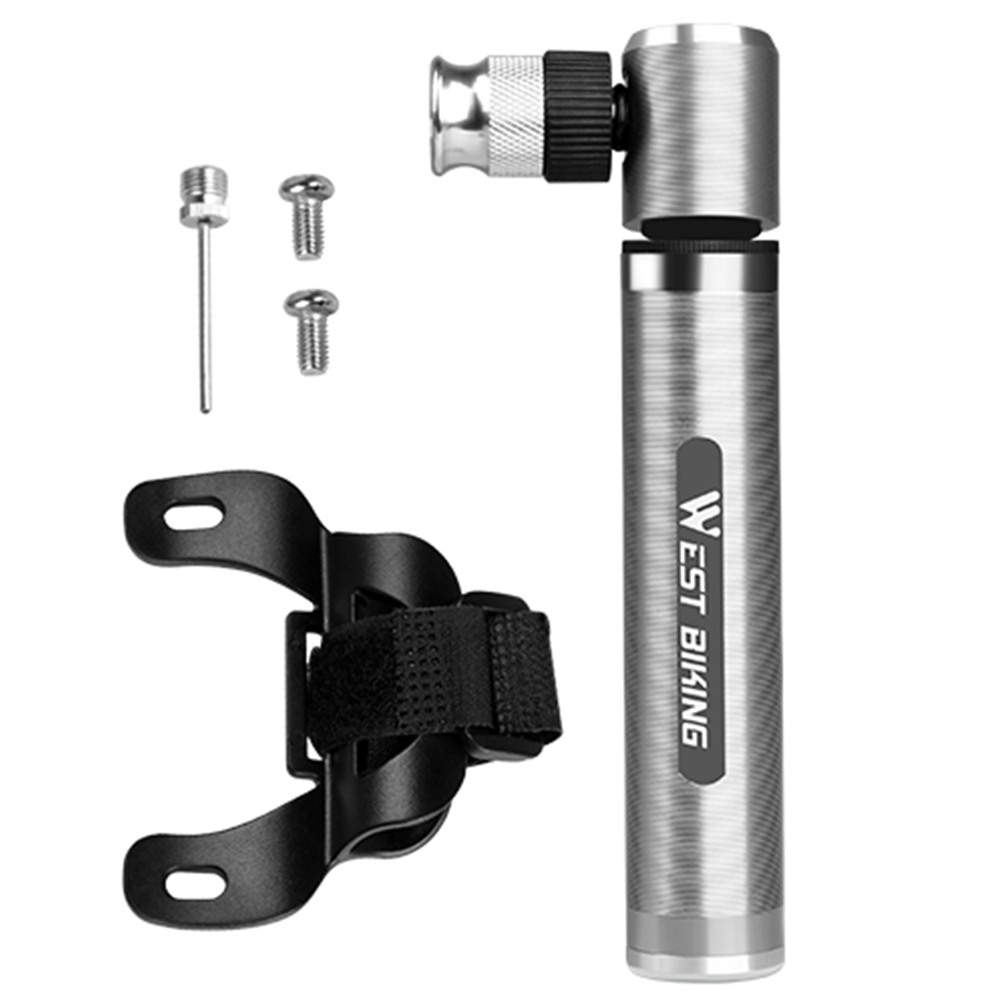 

WEST BIKING 160psi MTB Bike Aluminum Alloy Pump Bicycle Tire Ball Inflator, 501 Original