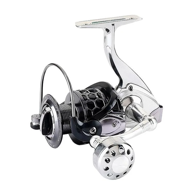 13-Axis Anti-Seawater Fishing Wheel Full Metal Spinning Wheel Iron Board Ship Fishing Wheel, Specification: 6000 Type 