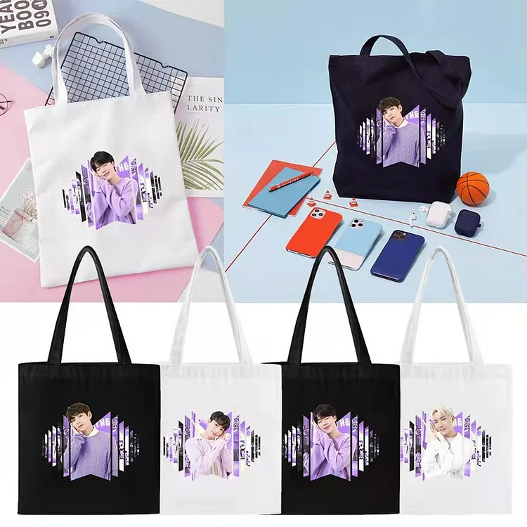 BTS New Album PROOF Canvas bag ,Handbags ,Shoulder Bag, Army Gift, Jungkook  V