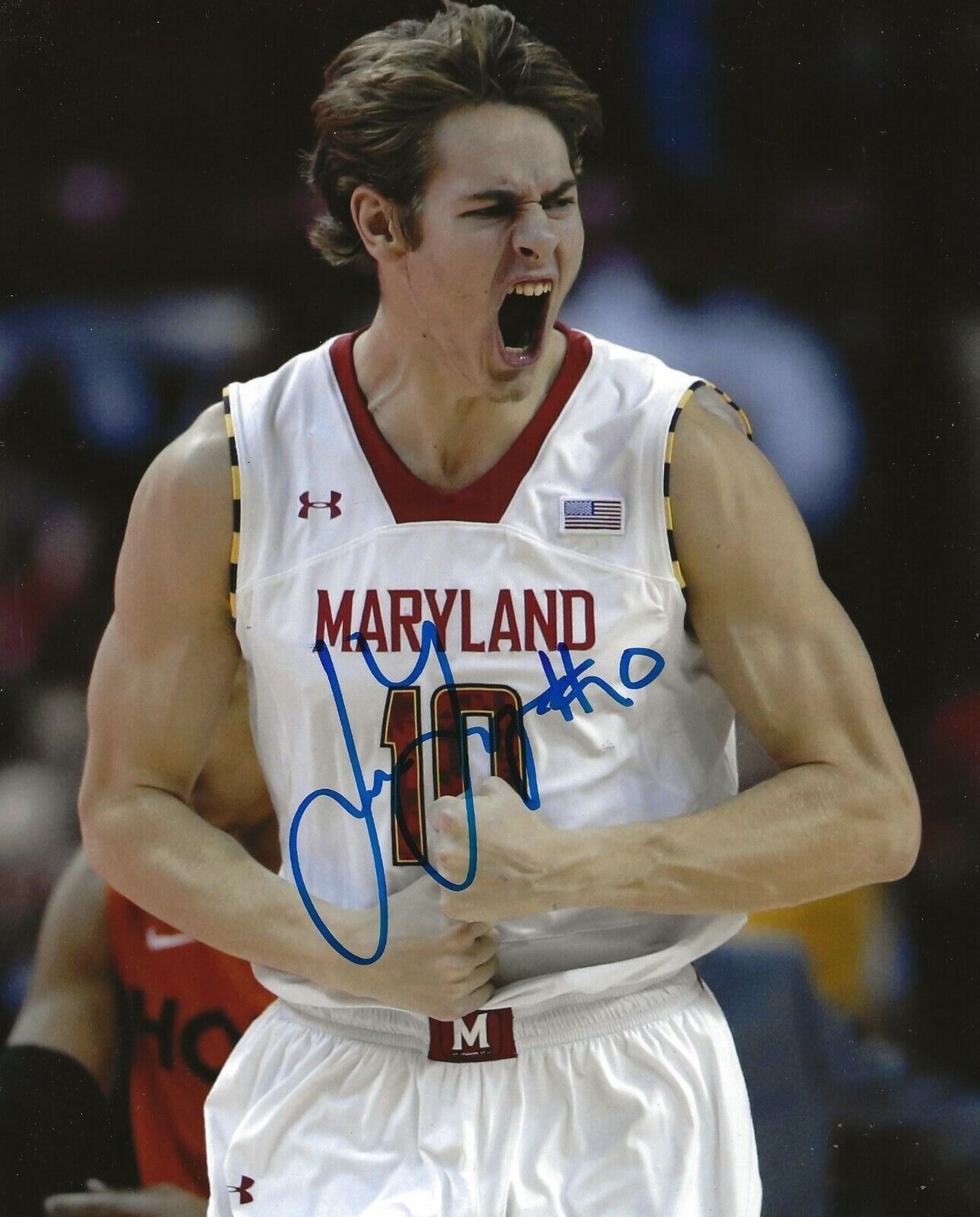 Jake Layman signed Maryland Terrapins 8x10 Photo Poster painting autographed Terps 3