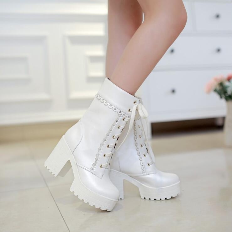 JAPANESE KAWAII HEELS BOOTS(4.5-11)