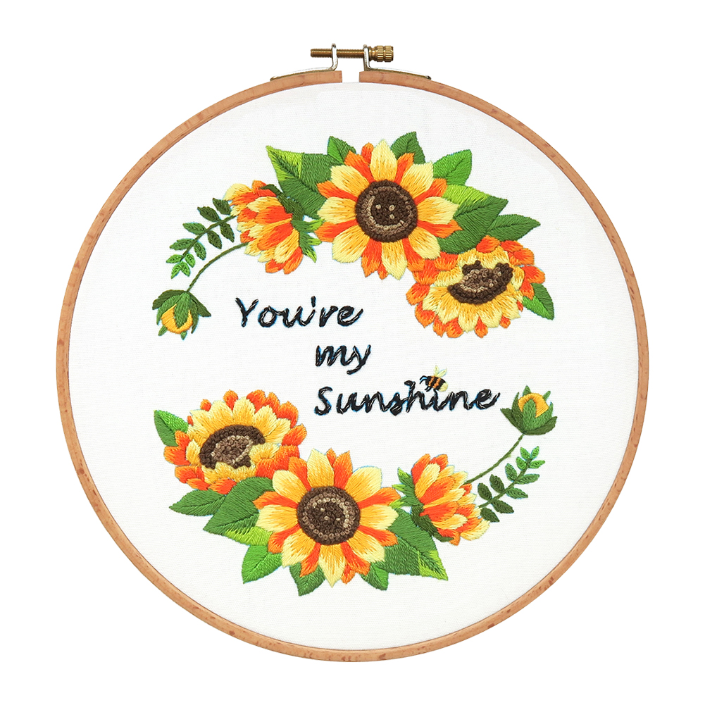 

Flower Letters - Embroidery - Cross Stitch, 501 Original