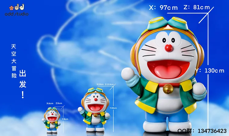 PRE-ORDER Odd Studio - Doraemon: Utopia of Nobita and the Sky #001 Doraemon 1/1 Statue(GK)-