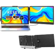 KEFEYA デュアルモニター シルバー 本体 KEFEYA S1 Dual Portable