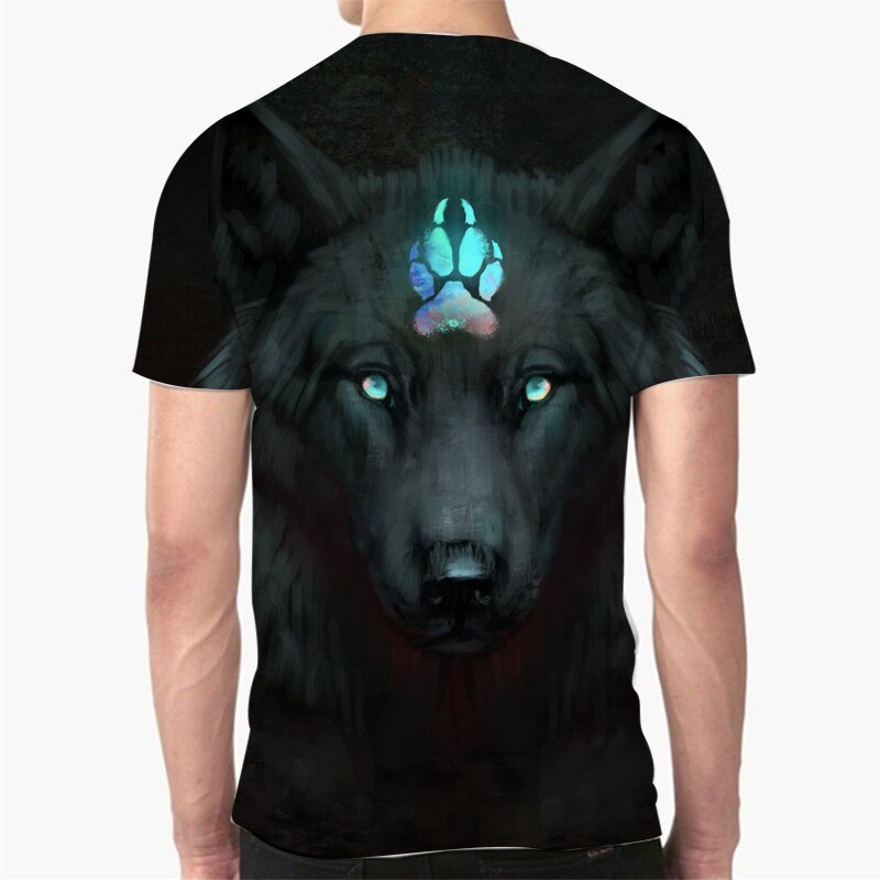 

Wolf - 3D Printed Men T Shirt, Xl, 501 Original