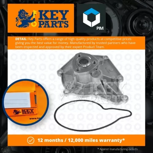 Water Pump fits AUDI A6 C6 2.7D 04 to 11 Coolant KeyParts 06E121008N 06E121005D Parts