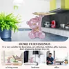 Bear Storage Tray Bear Tray Statue Decorative Jewelry Candy Tray for Home Office