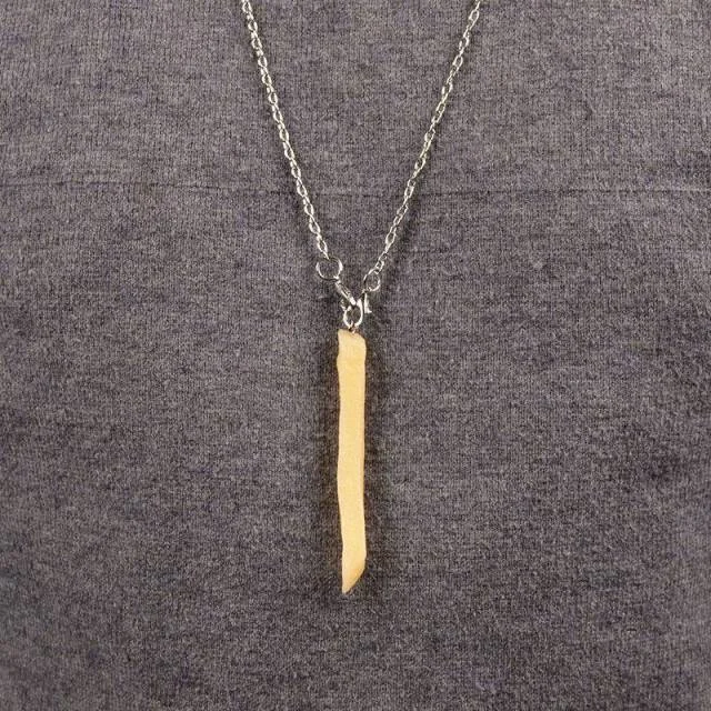 Buzzdaisy Fried Chicken necklaces