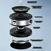 Magnetic Car Mount 360 Rotatable Magnet Phone Bracket for iPhone 15 14 13 Huawei