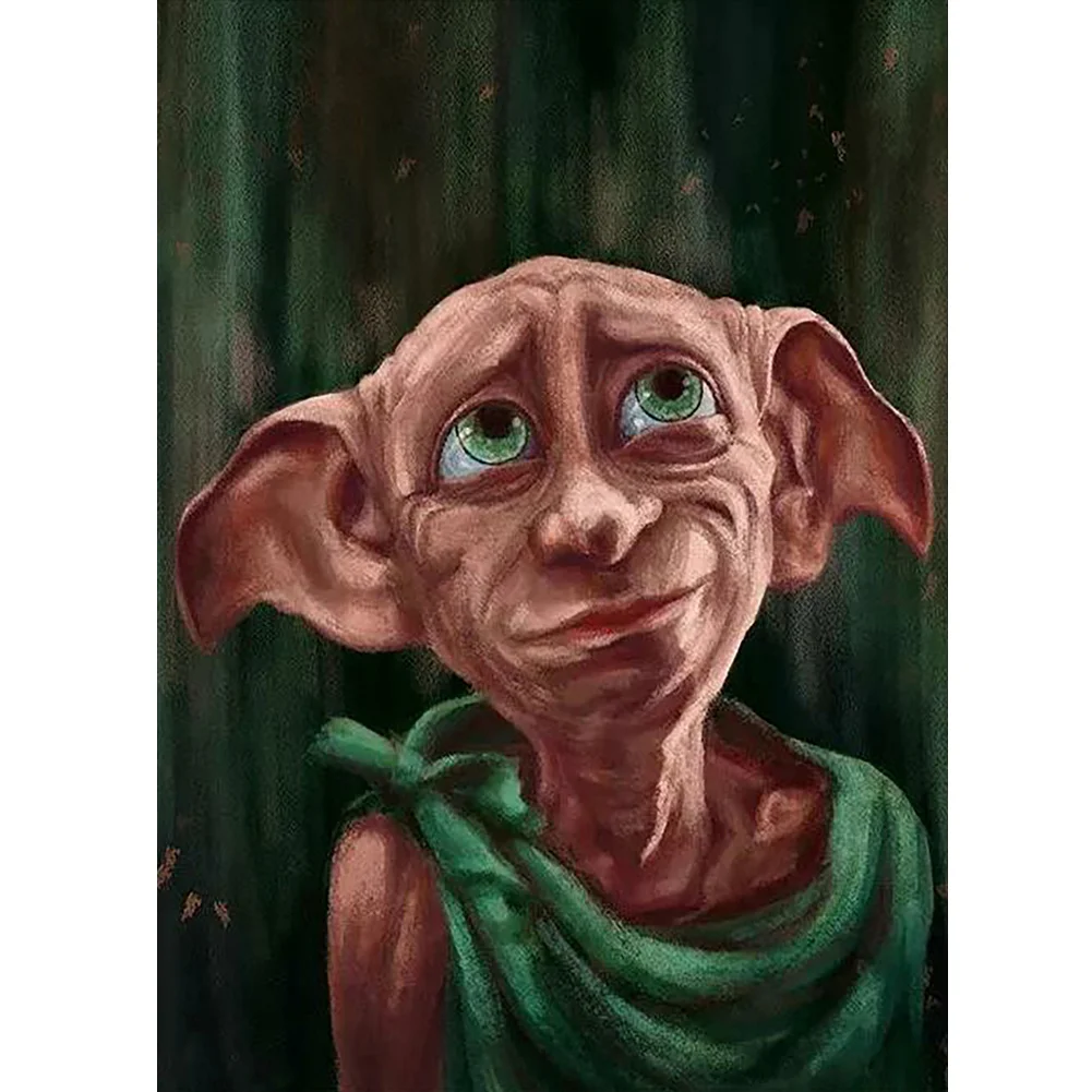 Full Round Diamond Painting - Harry Potter Elf(30*40cm)