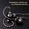Earphone Wire Silver-Plated Copper OFC Copper Earphone Cable for TRN MT1 MAX TA4