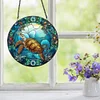 Diamond Painting Single-Sided Acrylic Turtle Hanging Pendant