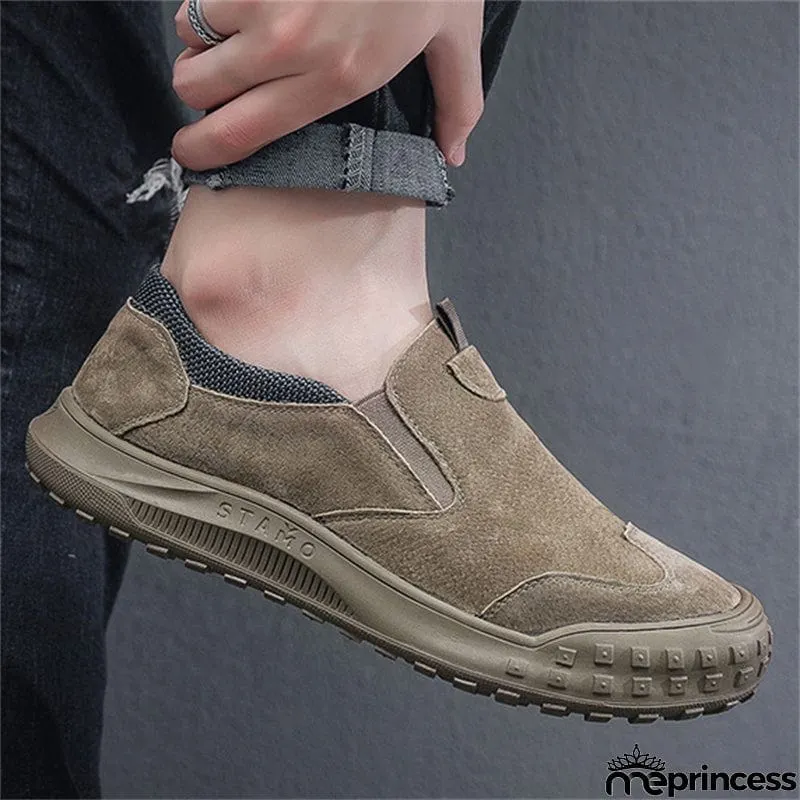 Outdoor Climbing Soft Sole Wear Resistant Loafers for Men