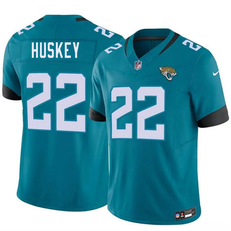 Youth Jacksonville Jaguars #22 Jalen Huskey Teal 2026 NFL Draft Vapor F.U.S.E. Limited Jersey