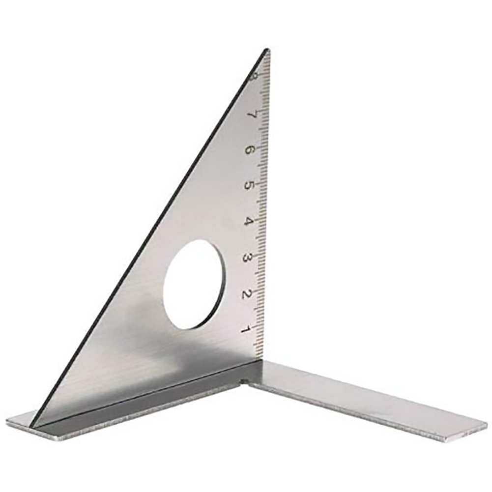 

45/90 Degree Angle Woodworking Ruler Square Layout Miter Triangle Ruler, 501 Original