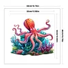 Octopus-14CT Stamped Cross Stitch 40*40cm/15.75*15.75in