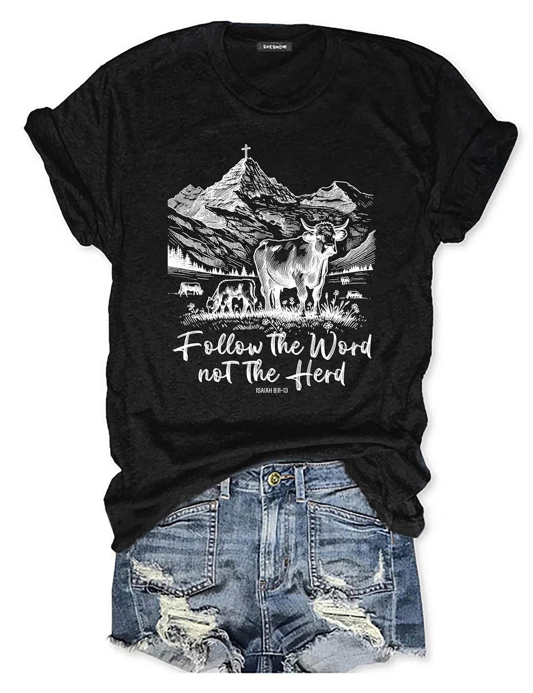 Follow The Word Not The Herd T-shirt