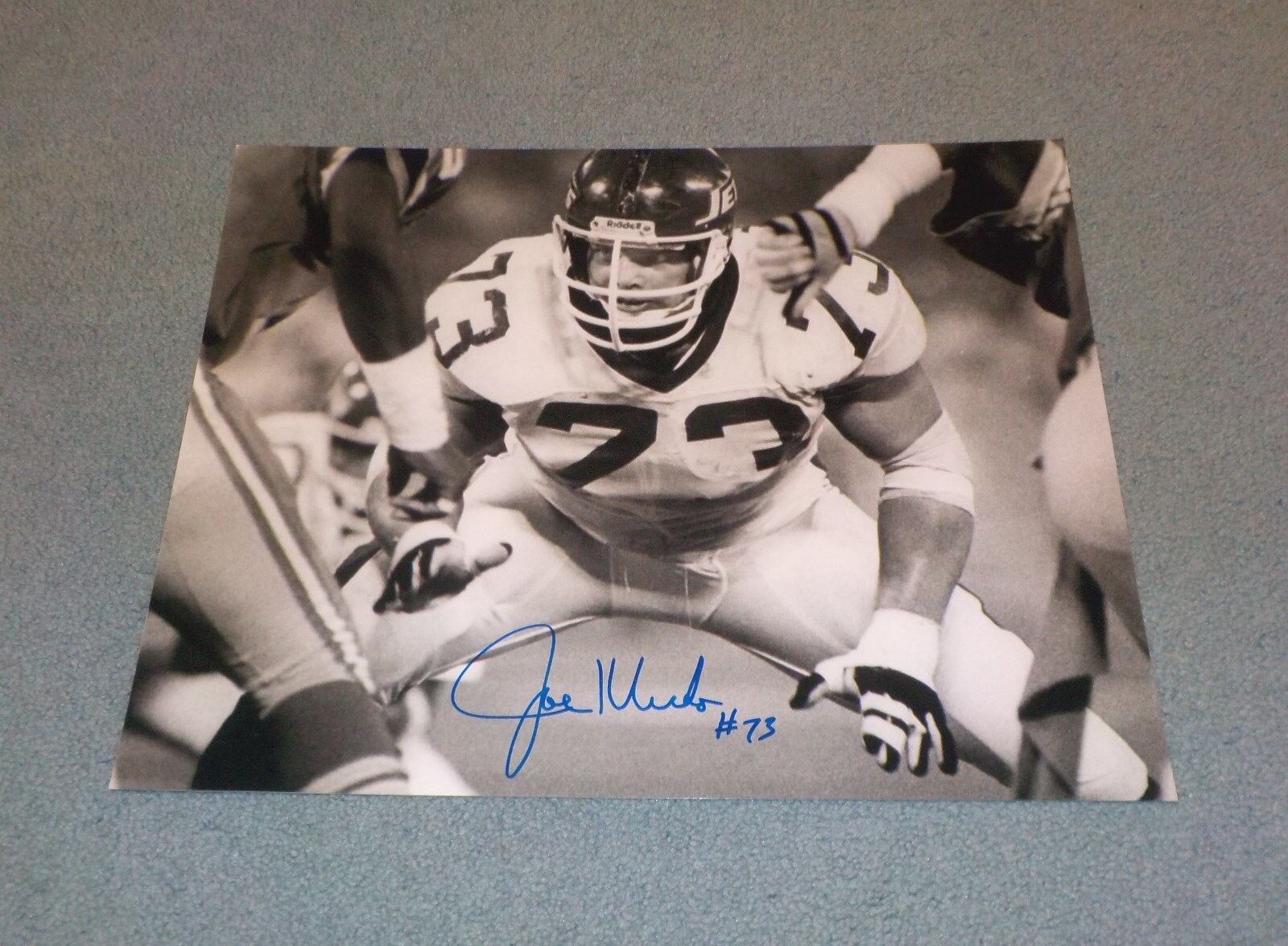 NY Jets Joe Klecko Signed Autographed 16x20 Photo Poster painting COA A