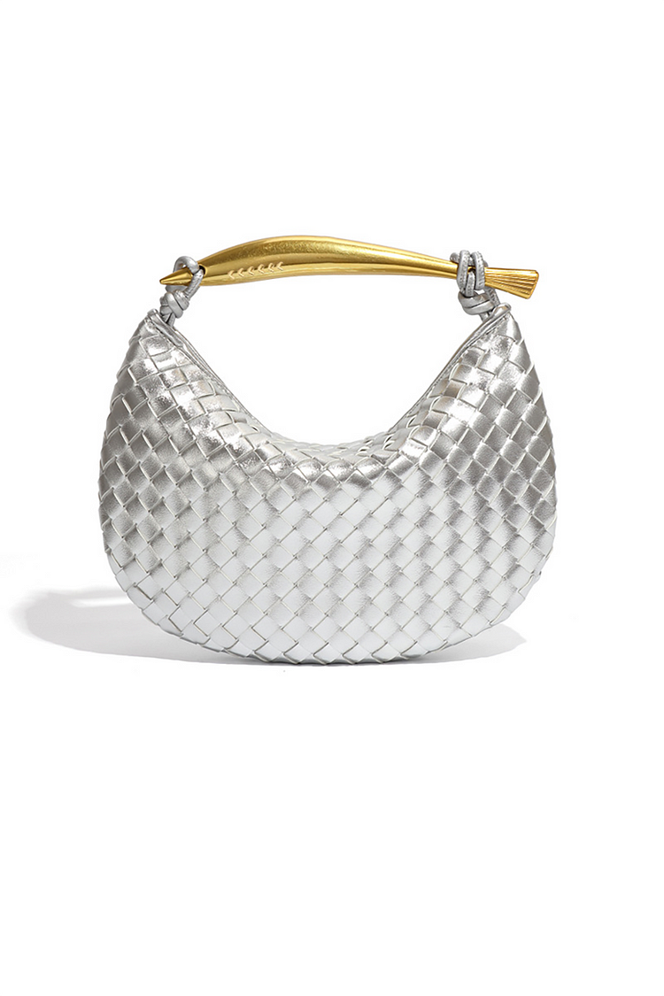 Braiding Plaid Hobo Bag Handbag
