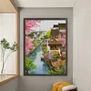 Jiangnan-11CT/14CT Stamped Cross Stitch 75*95cm/29.53*37.4in(Big Size)