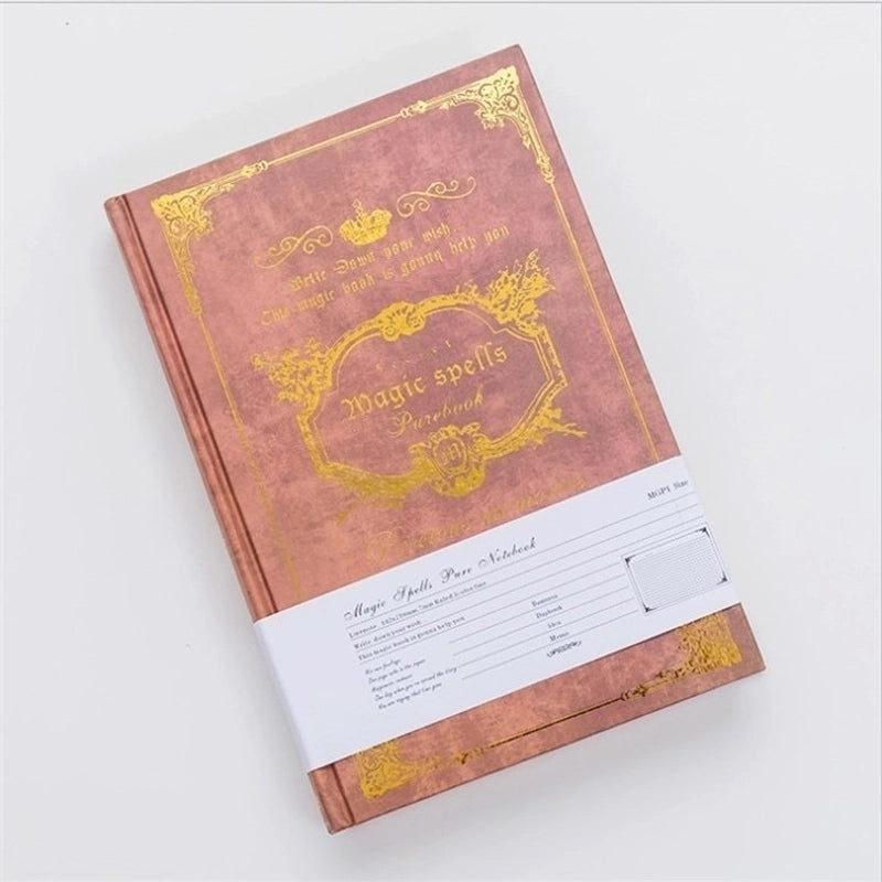 1 Piece Letter Class Learning Lectures Paper Retro Notebook