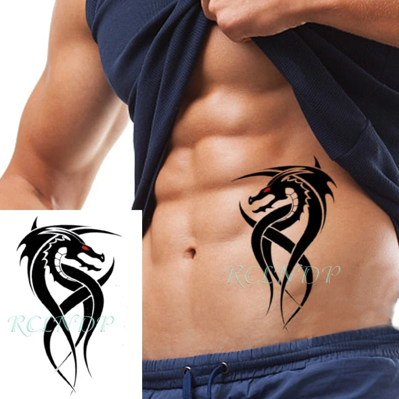 Waterproof Temporary Tattoo Sticker Sexy Snake Element Fake Tatoo Flash Tatto Body Art for Women Men tatuajes temporales