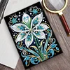 (US Local)Flower Special Shaped Diamond Painting Journal Notebook for Adults Students