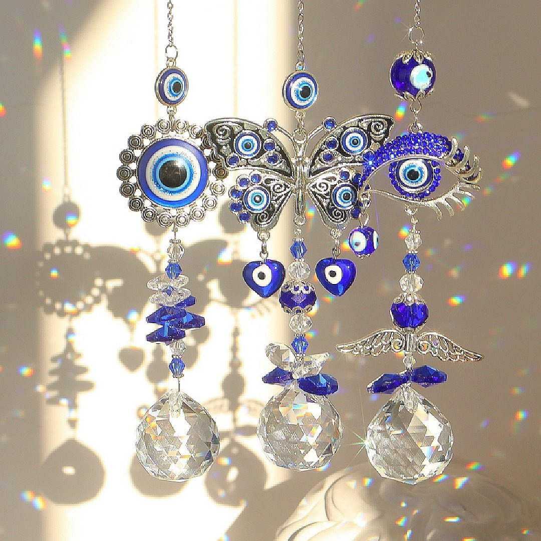 Blue Evil Eye Sun Catcher|Suncatchers for Windows
