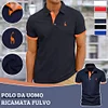 Gioiacombo&trade; Nuova polo casual a maniche corte da uomo