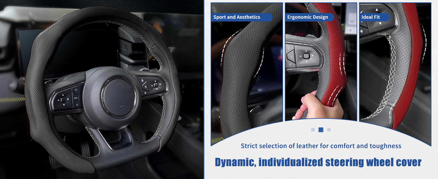 5D Sport Steering Wheel Cover