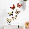 6Pcs Butterfly DIY Diamond Painting Decorative Stickers Set with Light